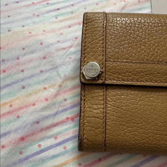 Gucci Brown Leather Wallet - Picture 5 of 14